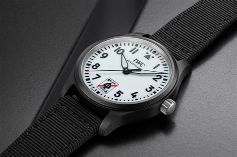 iwc top gun black aces|The First IWC Pilot's Watch With A Fully.